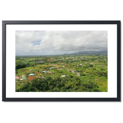 Cadre Photo Guadeloupe 1: impression 30x45 encadrée