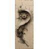 copy of Spirales : Impression aluminium 120x40cm