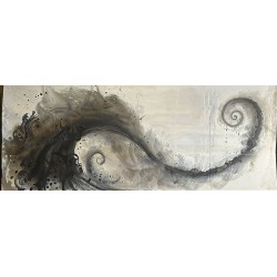 Tumulte - Collection Spirales (Impression Aluminium 105x40cm)