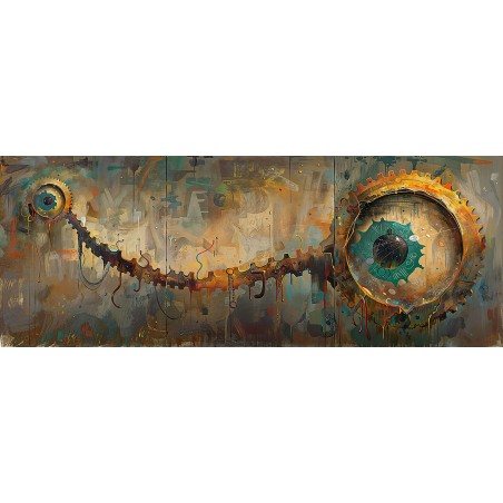 Vision Horrifique - Collection Spirales (Impression Aluminium 105x40cm)