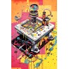 REC 2(Retro Electronics Colors) sur plexiglas 40x60cm