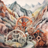 Clockwork Mountains (Toile 30x30)